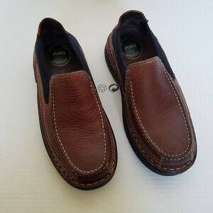 𝅺ASC Streetcars Arch Support Comfort Leather Slip-on Loafer Size 8